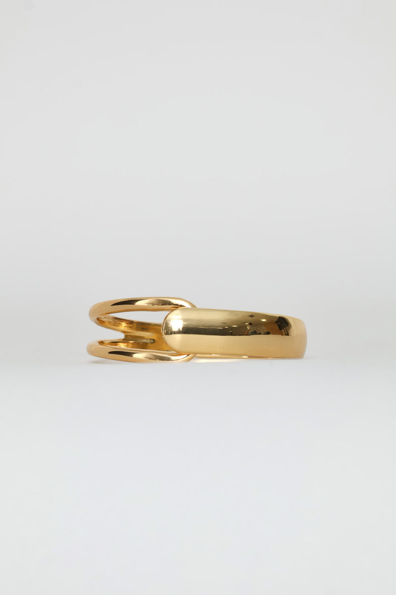 Cutout Cuff Bracelet - Gold