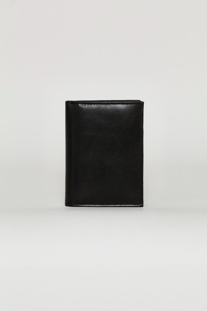Leather Wallet- Black