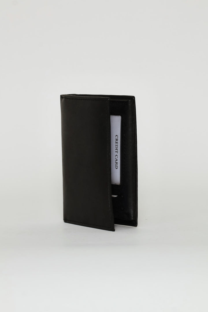 Leather Wallet- Black