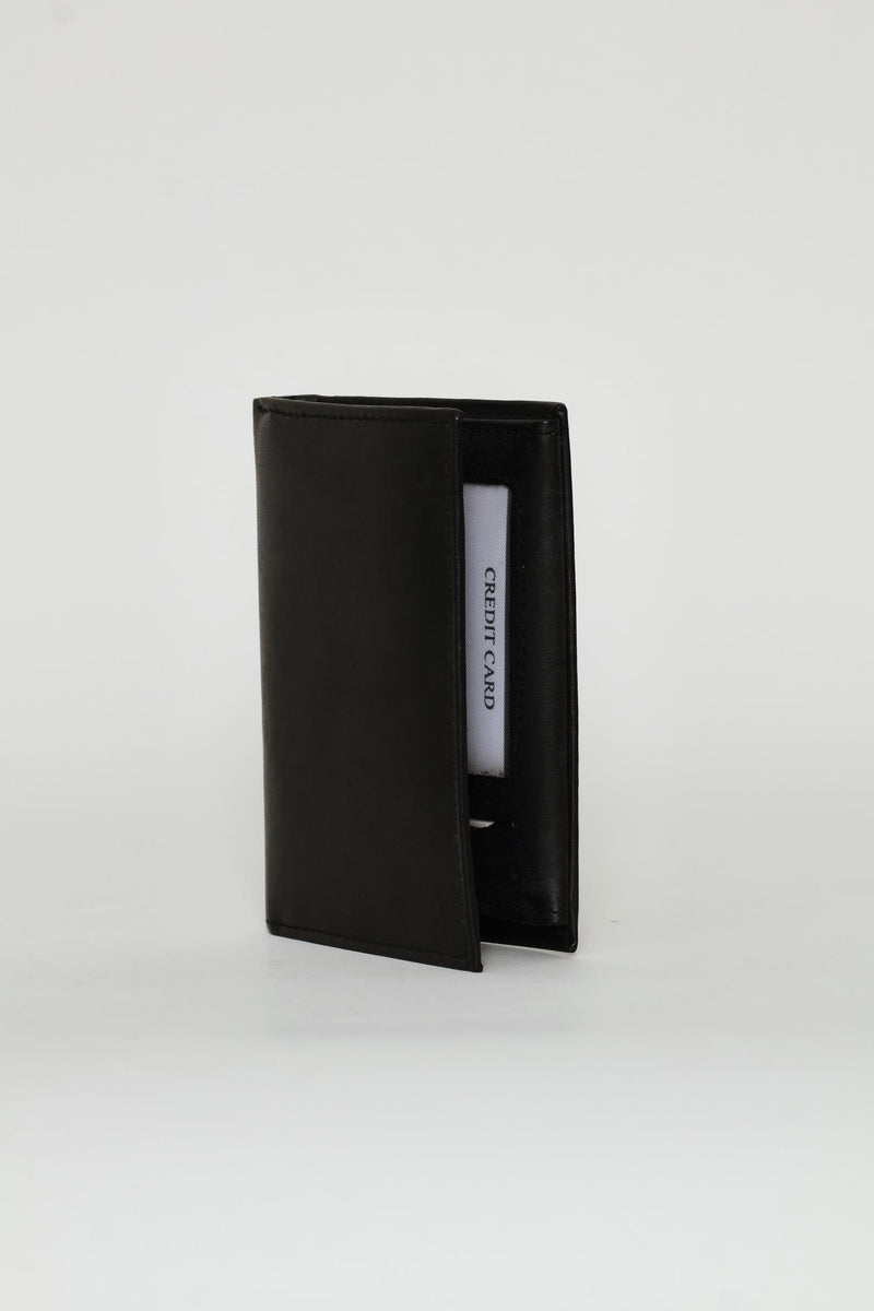 Leather Wallet- Black