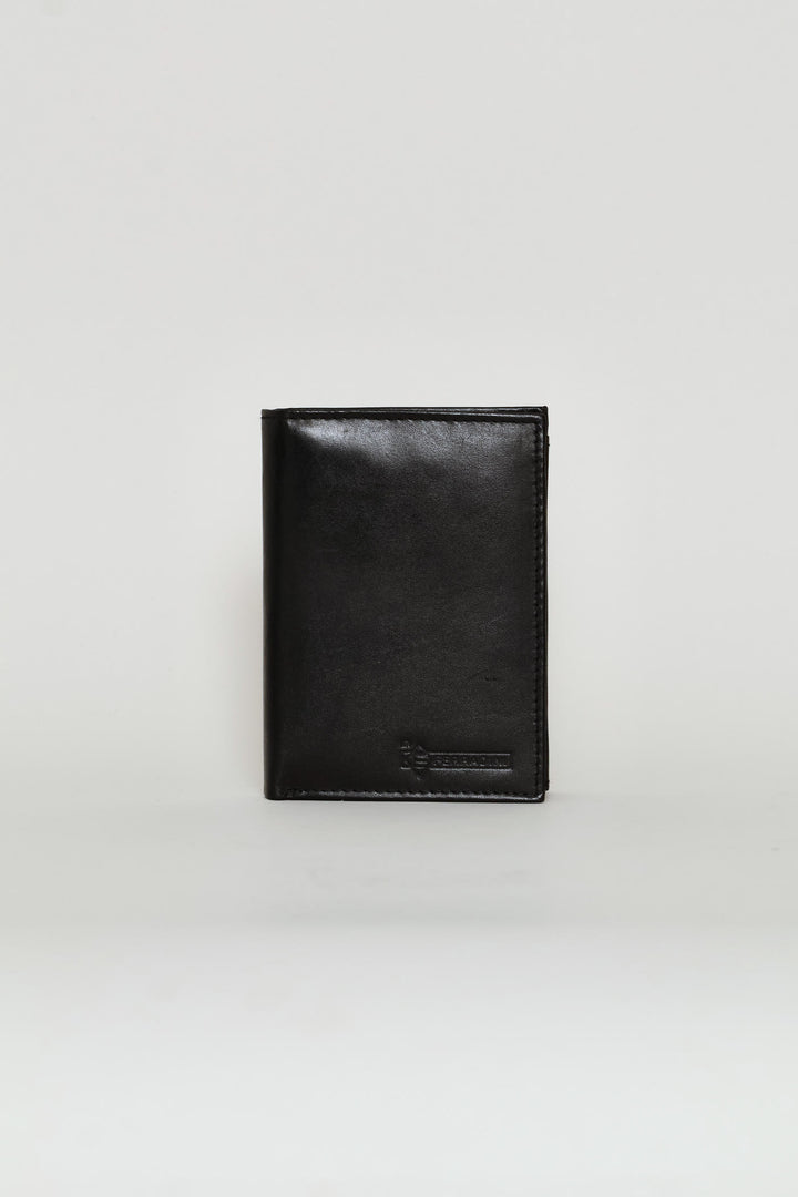 Leather Wallet- Black