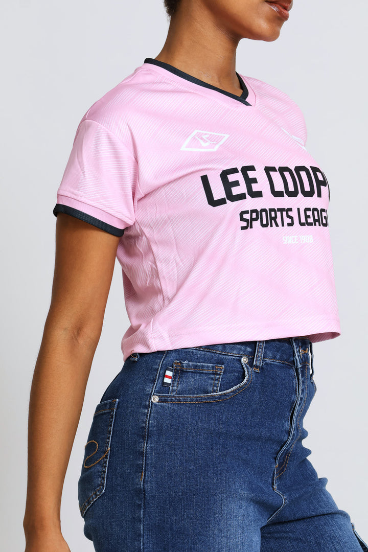 Cropped T-Shirt - Pink