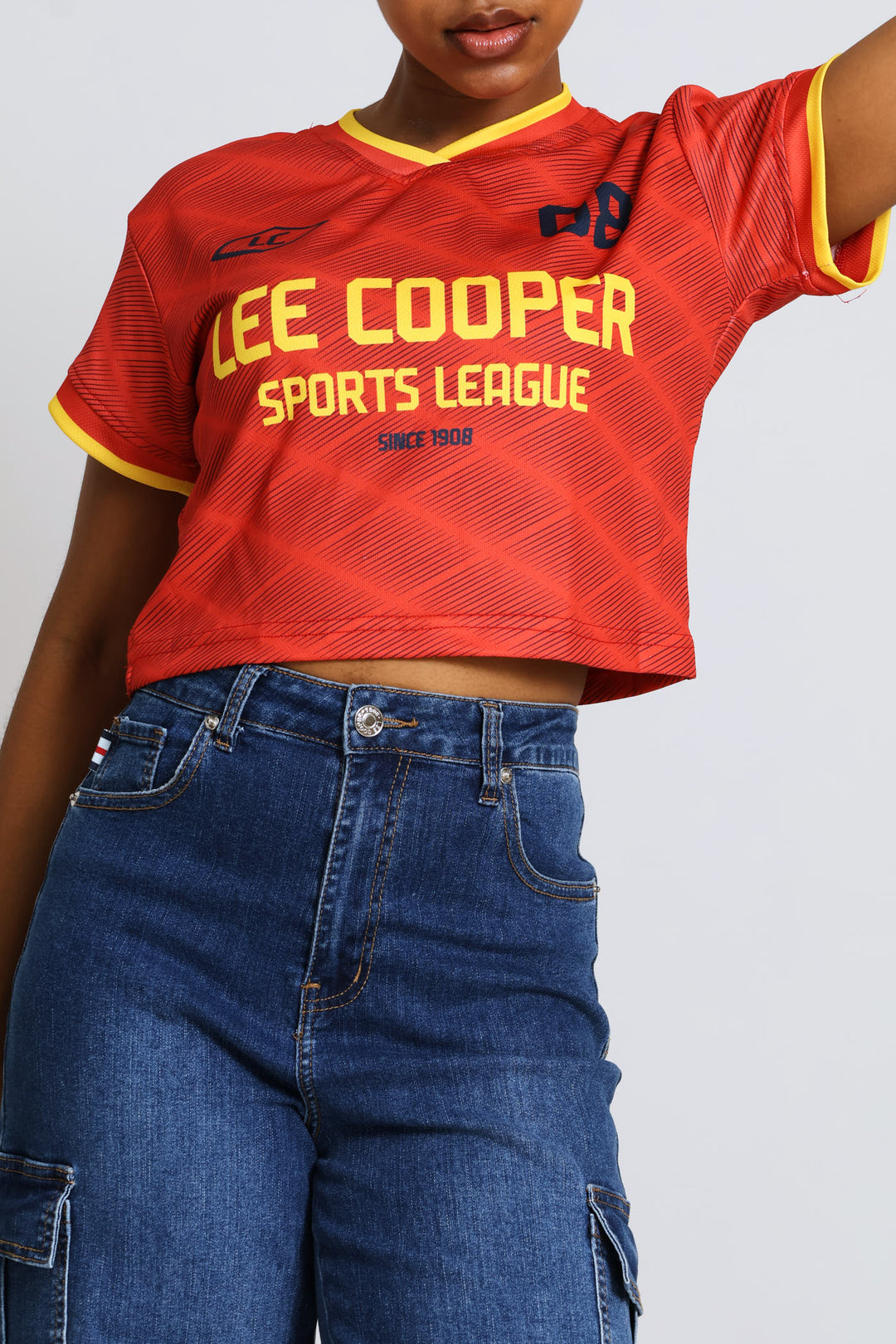 Cropped T-Shirt - Red