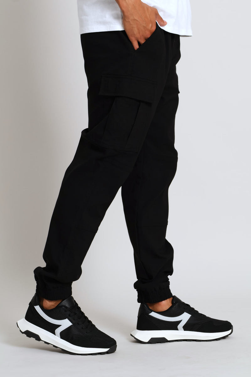 Brushed Jogger - Black