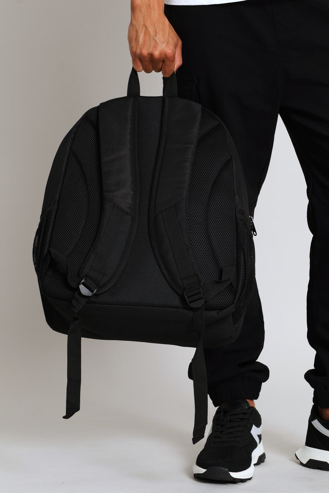 Drawstring Backpack - Black