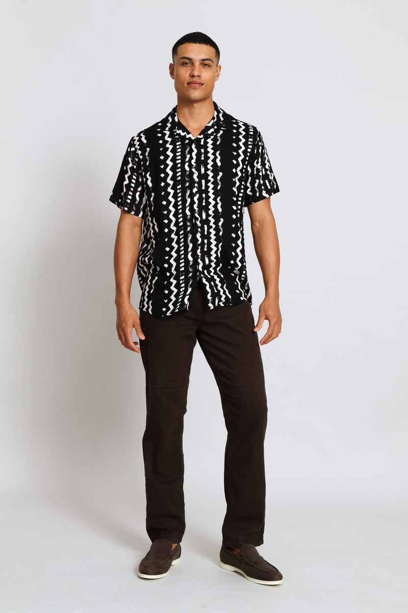 Denim Pants - Brown