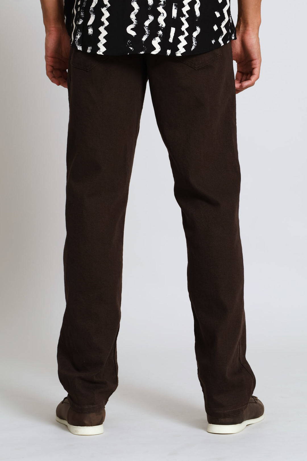 Denim Pants - Brown