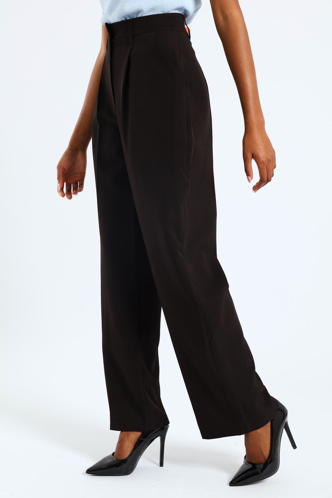 Release Pleat Wide Leg Pant - Black