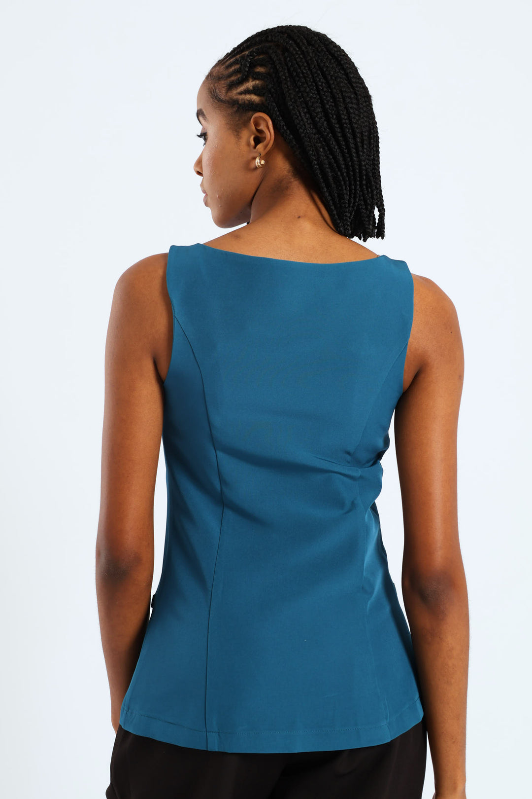 Jet Pocket Waistcoat - Teal
