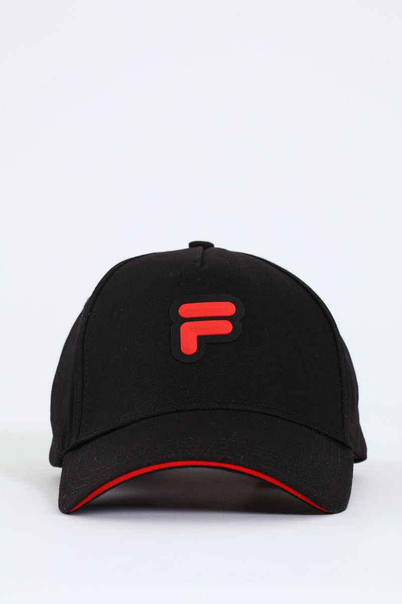 Gull Cap - Black/Red