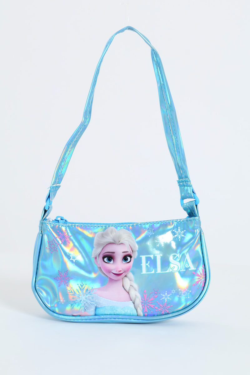Pre-Girls Frozen Sling Bag - Blue