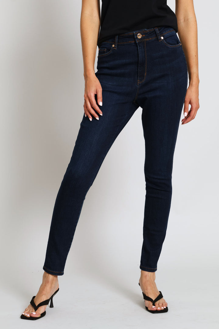 Supersoft Push Up Skinny Denim - Dark Wash