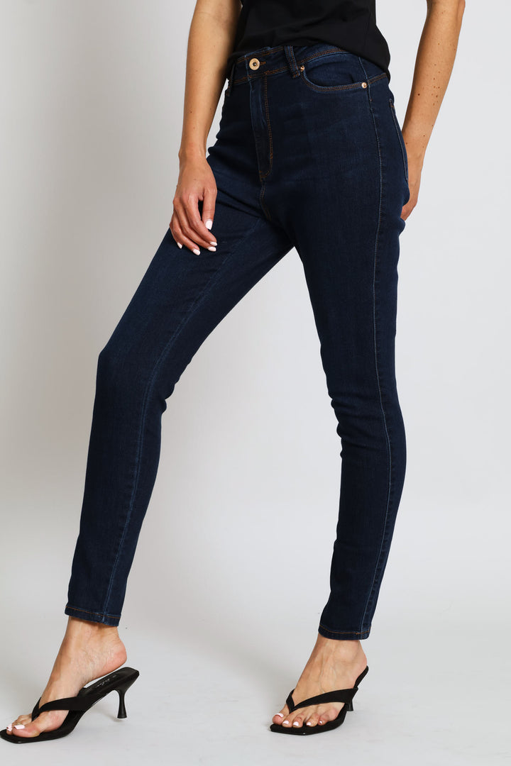 Supersoft Push Up Skinny Denim - Dark Wash