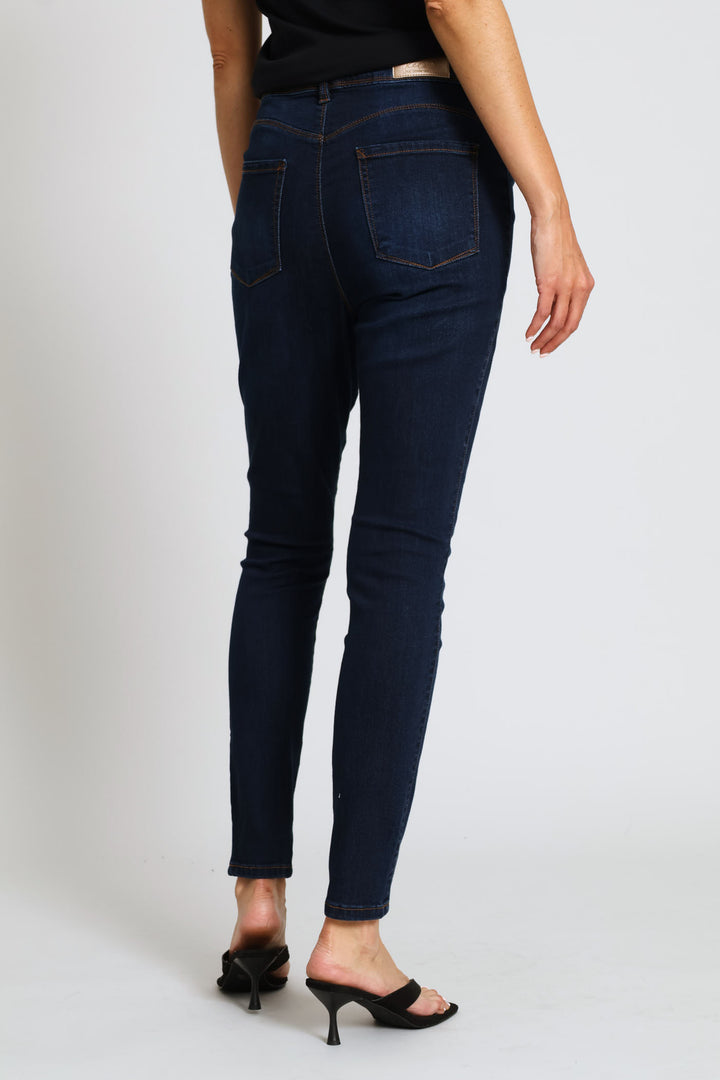 Supersoft Push Up Skinny Denim - Dark Wash