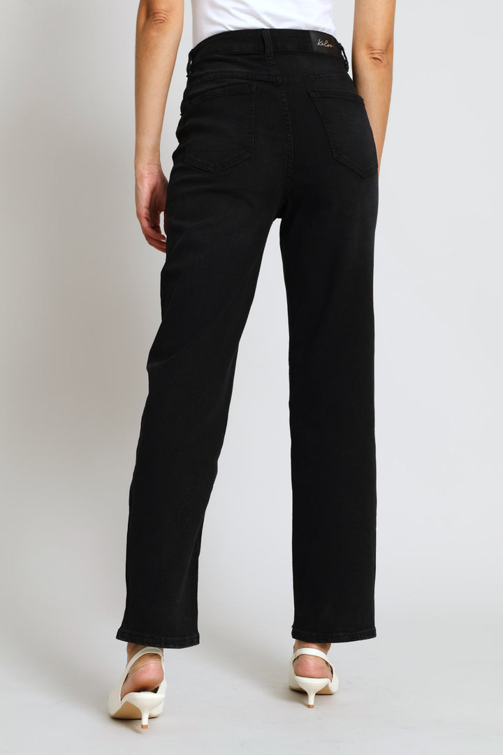 Classic Straight Leg Denim - Black