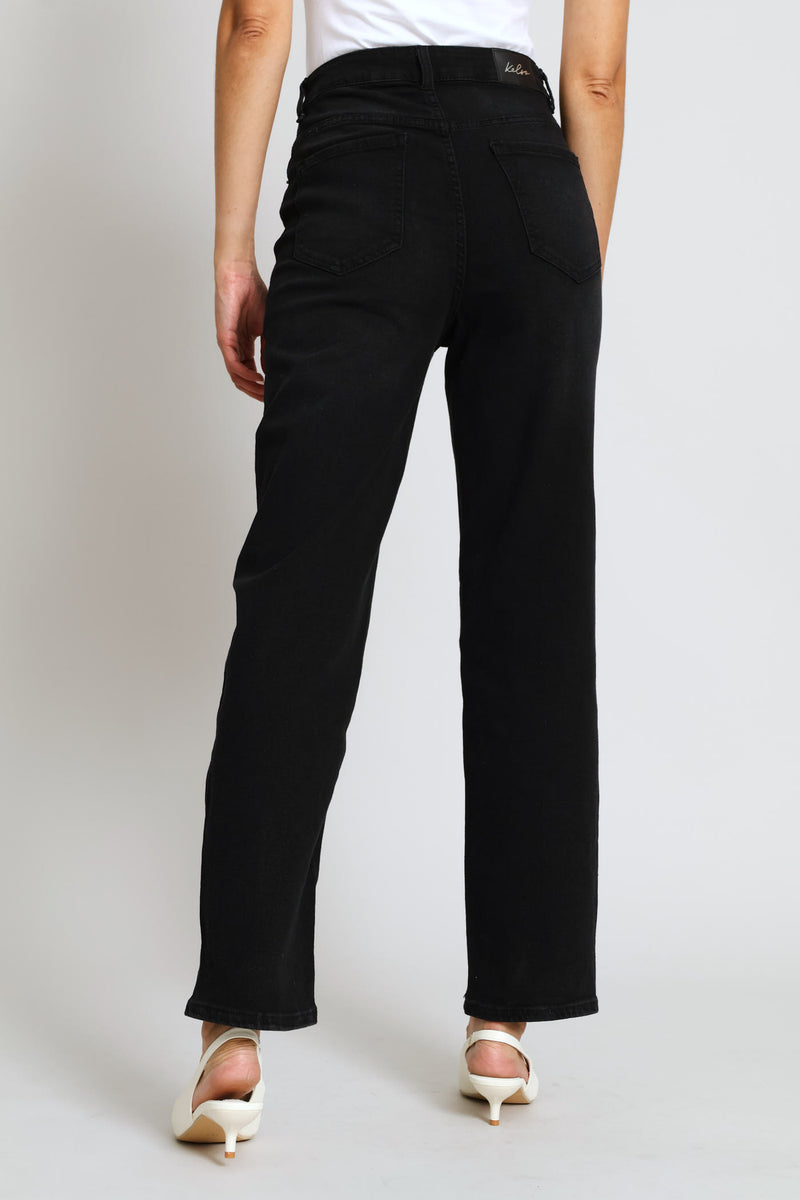 Classic Straight Leg Denim - Black