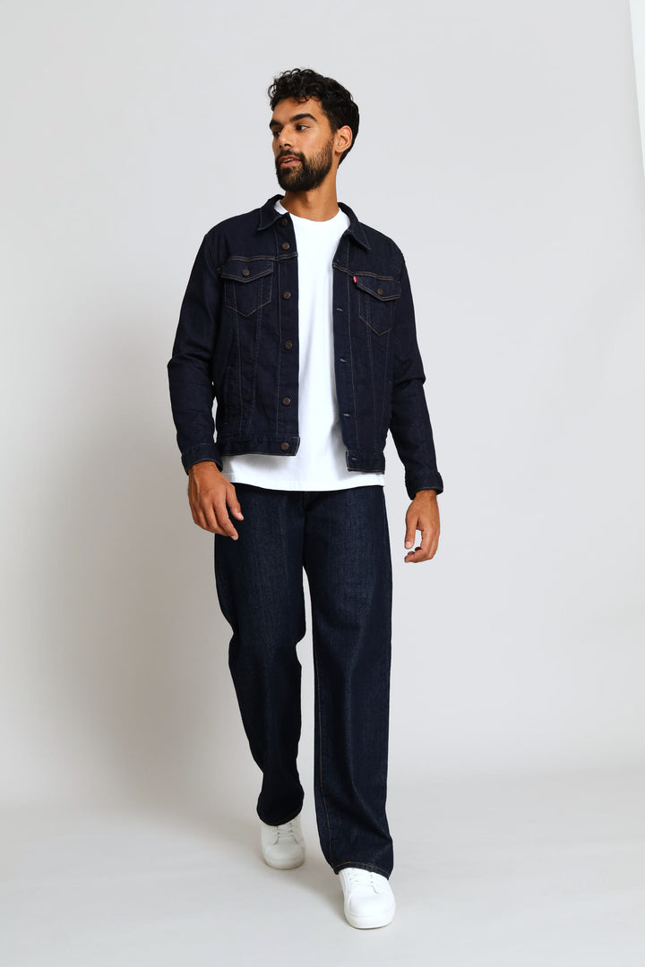 501 Keep It Forever Straight Loose Denim - Dark Indigo