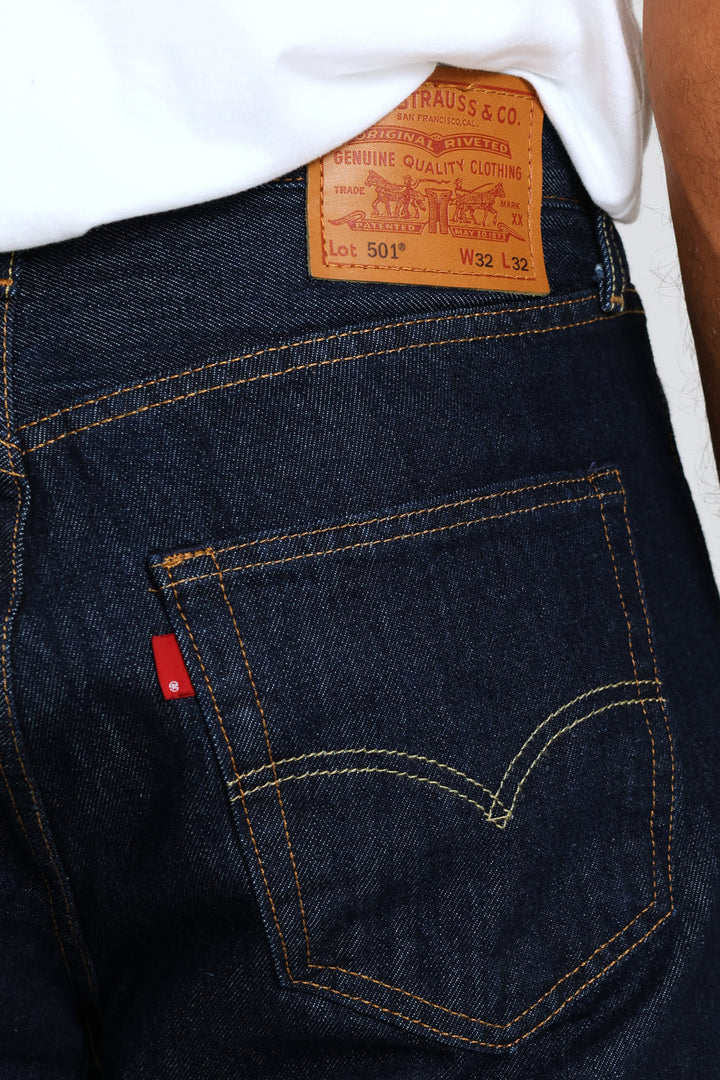 501 Keep It Forever Straight Loose Denim - Dark Indigo