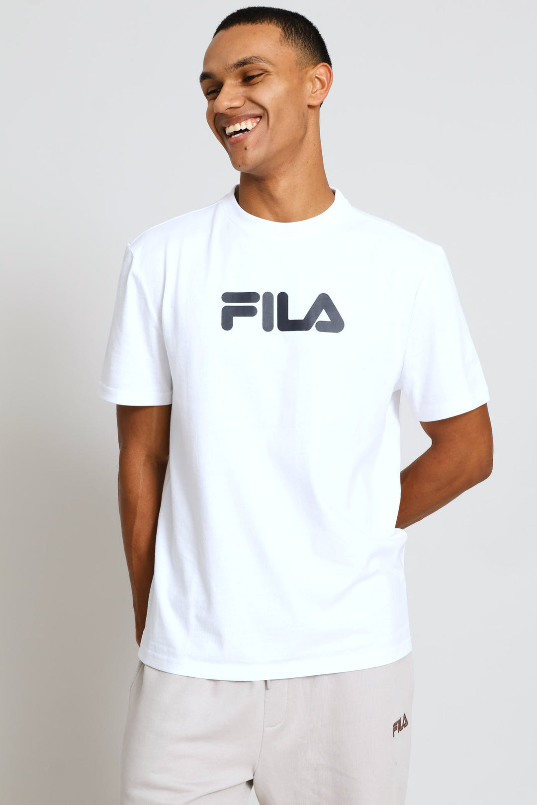 Mono Deckle T-Shirt - White
