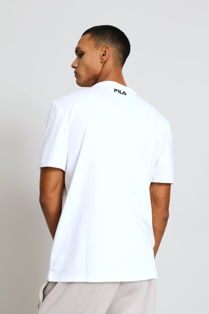 Mono Deckle T-Shirt - White