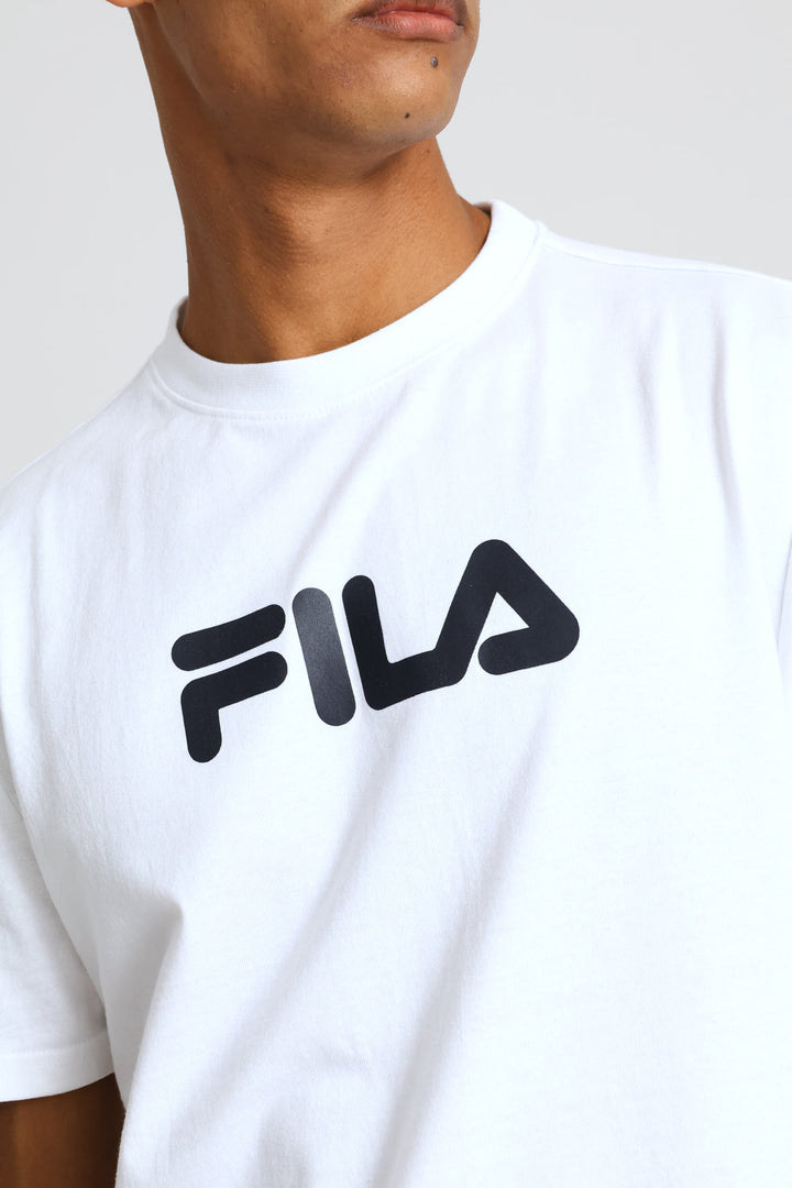Mono Deckle T-Shirt - White