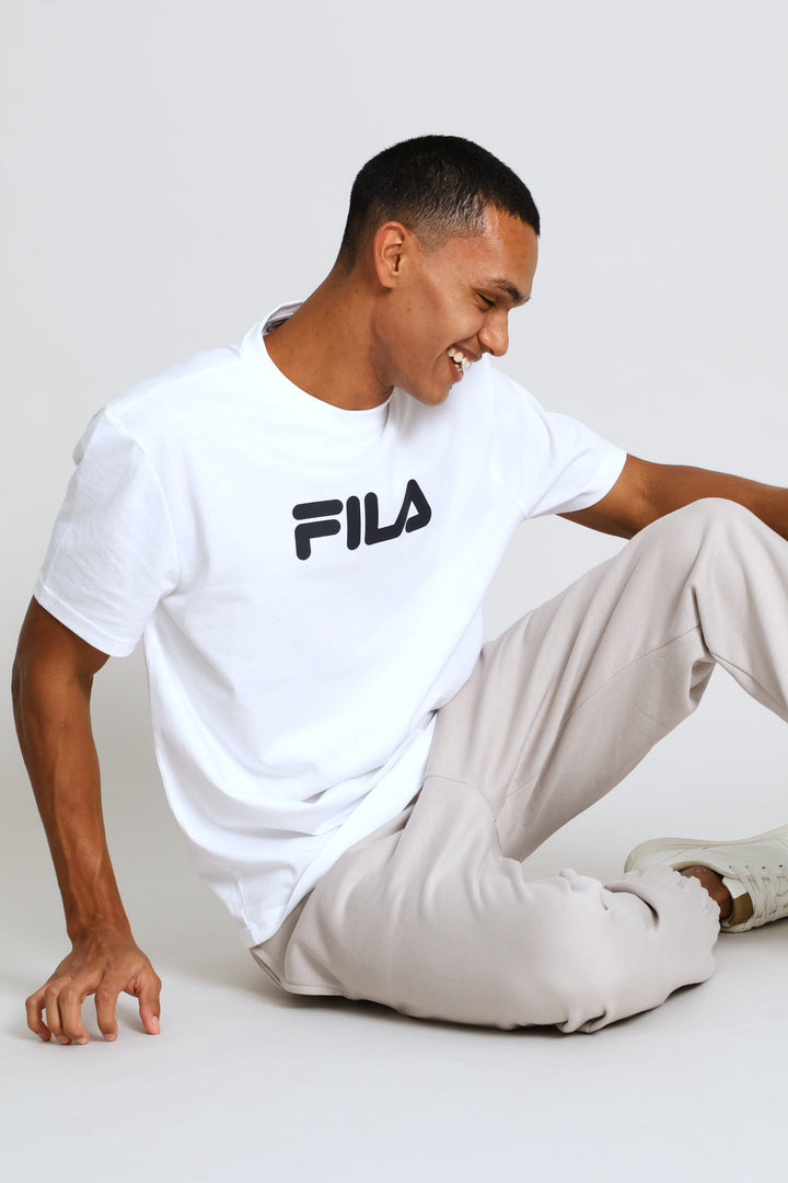 Mono Deckle T-Shirt - White