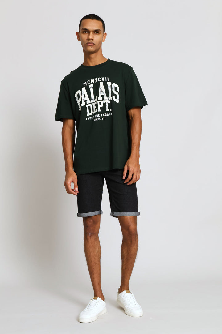 Mcmxcvii Print Tee - Green