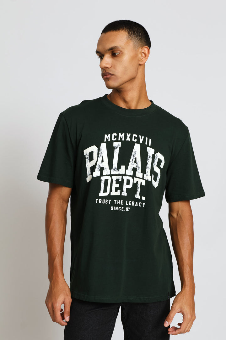 Mcmxcvii Print Tee - Green