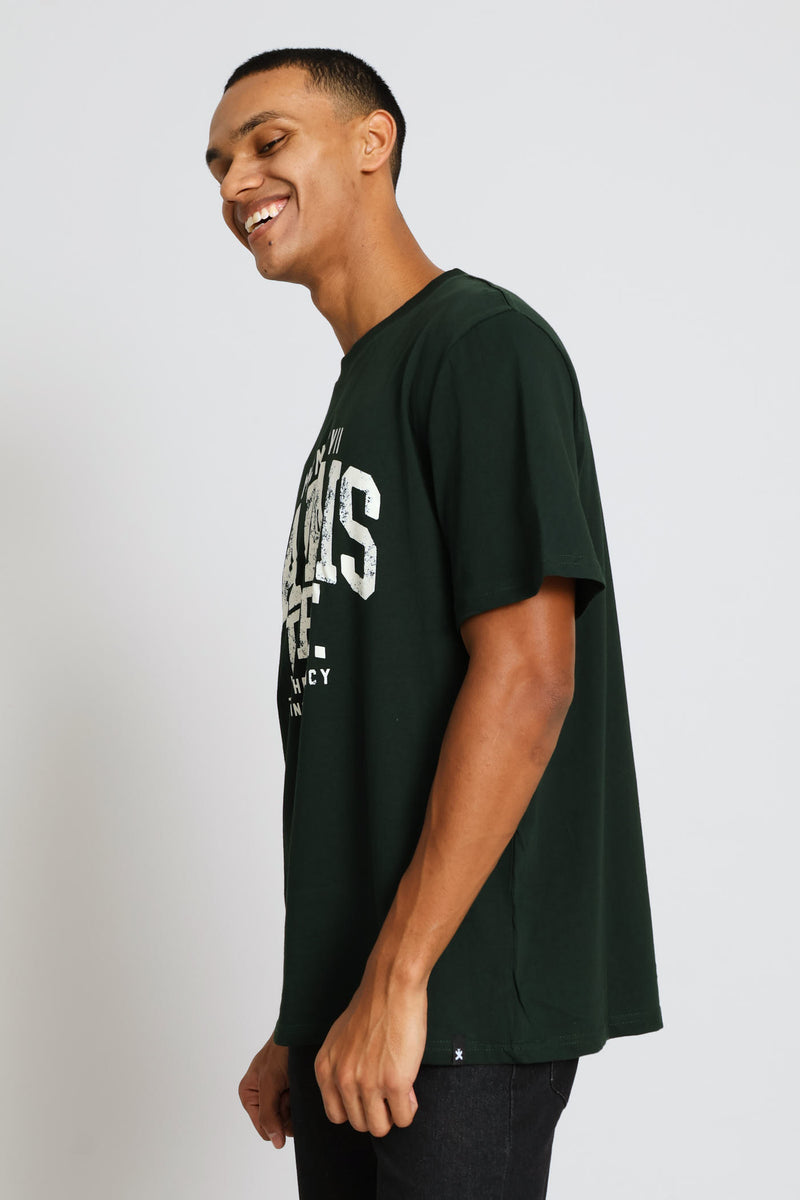 Mcmxcvii Print Tee - Green