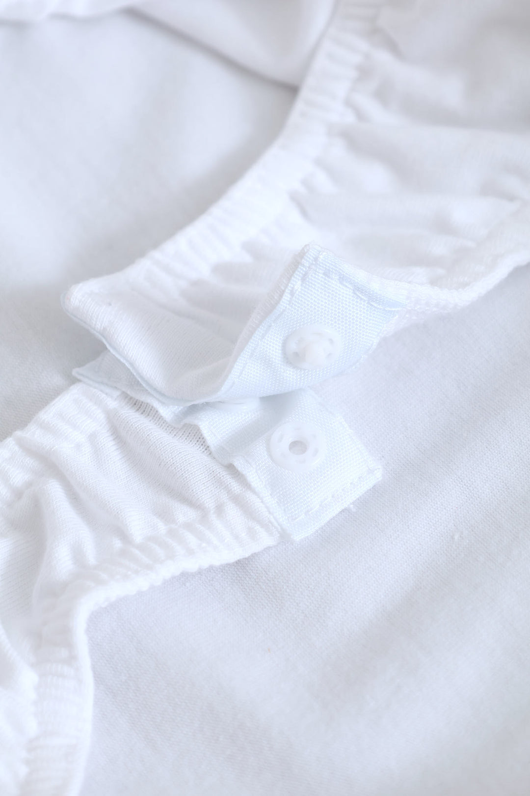 Scoop Neck Bodysuit - White