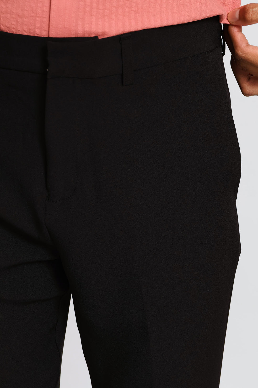 Comfort Stretch Trouser - Black