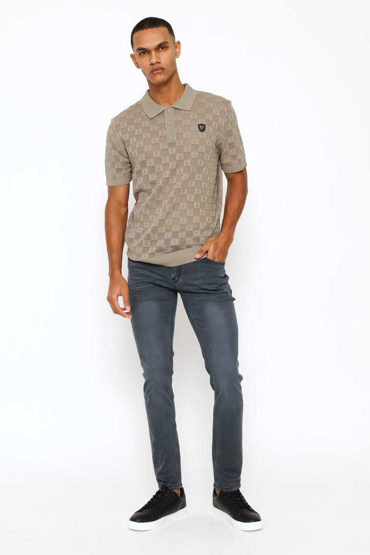 Cuba Knit Golfer - Sage