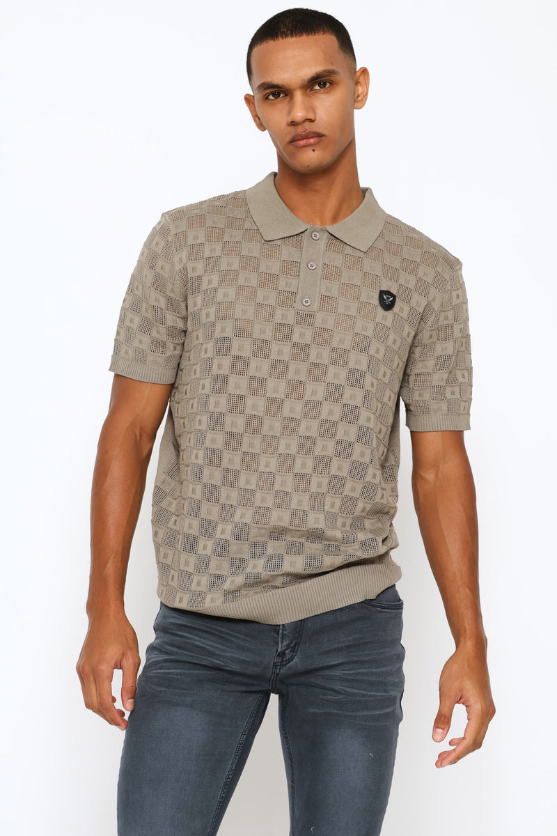 Cuba Knit Golfer - Sage