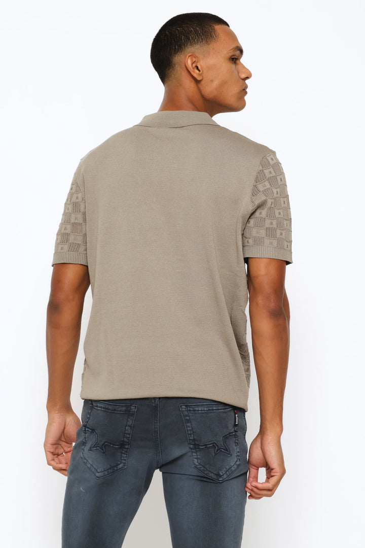 Cuba Knit Golfer - Sage