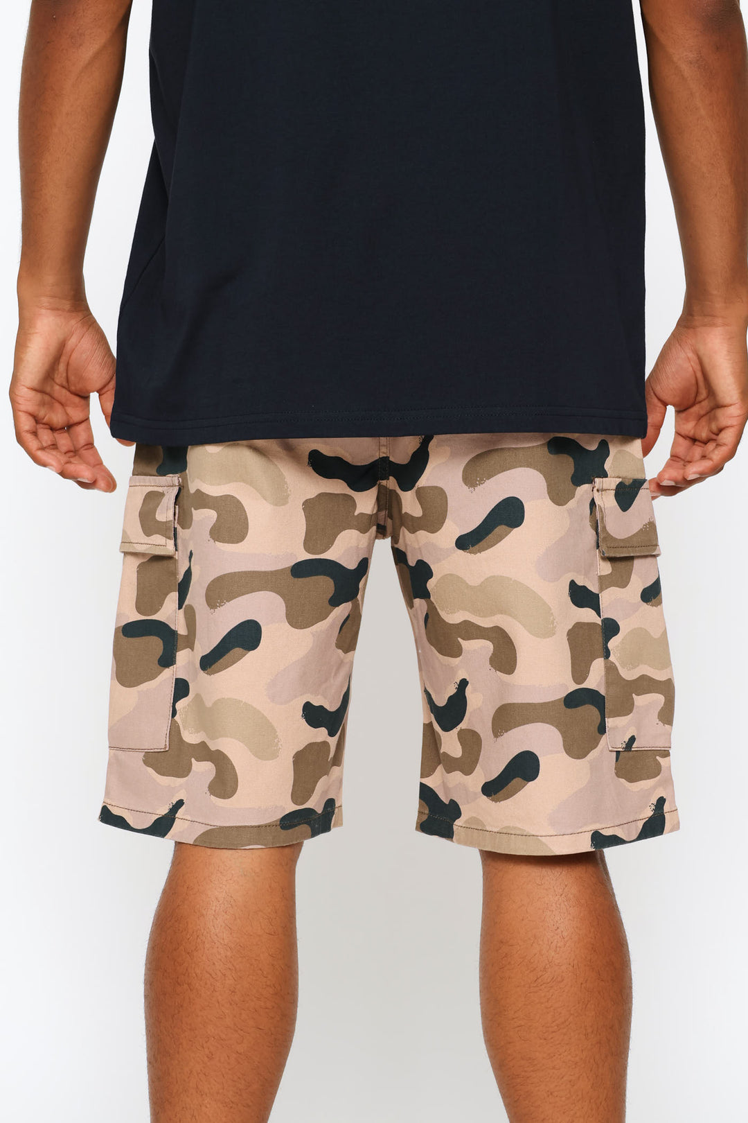 Camo Shorts - Brown
