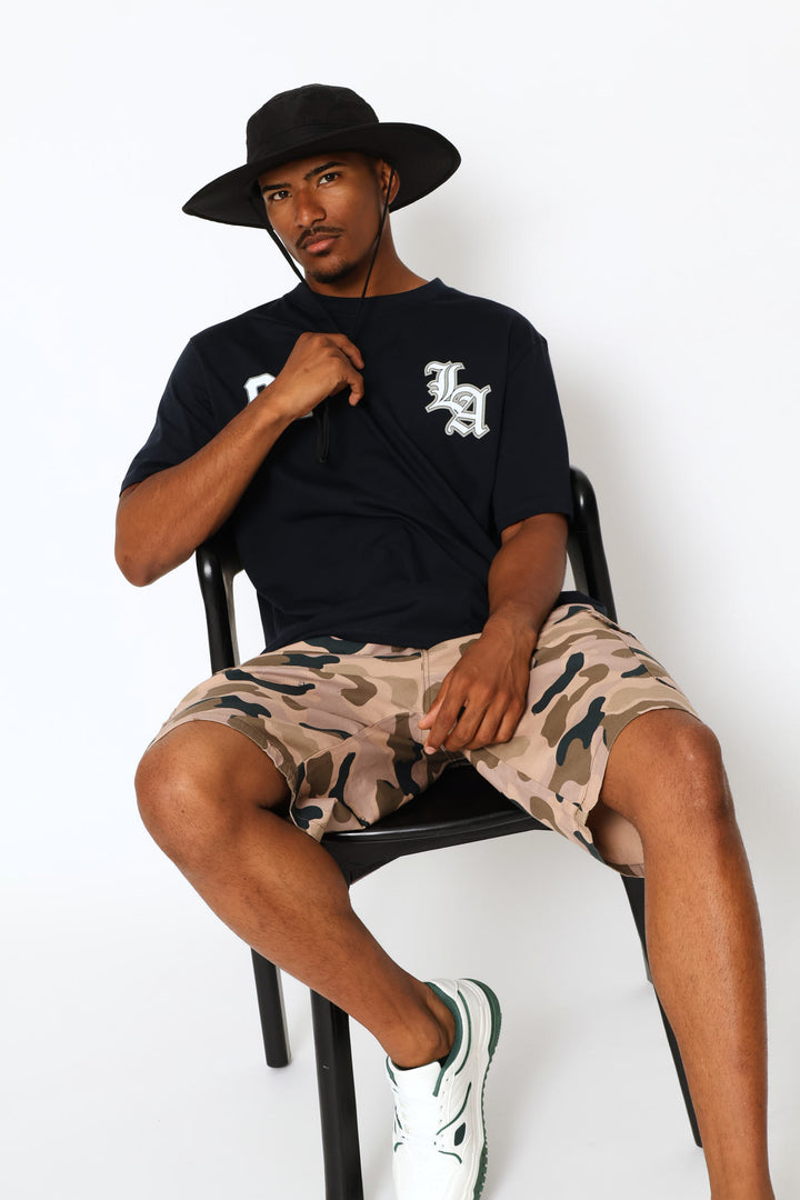 Camo Shorts - Brown
