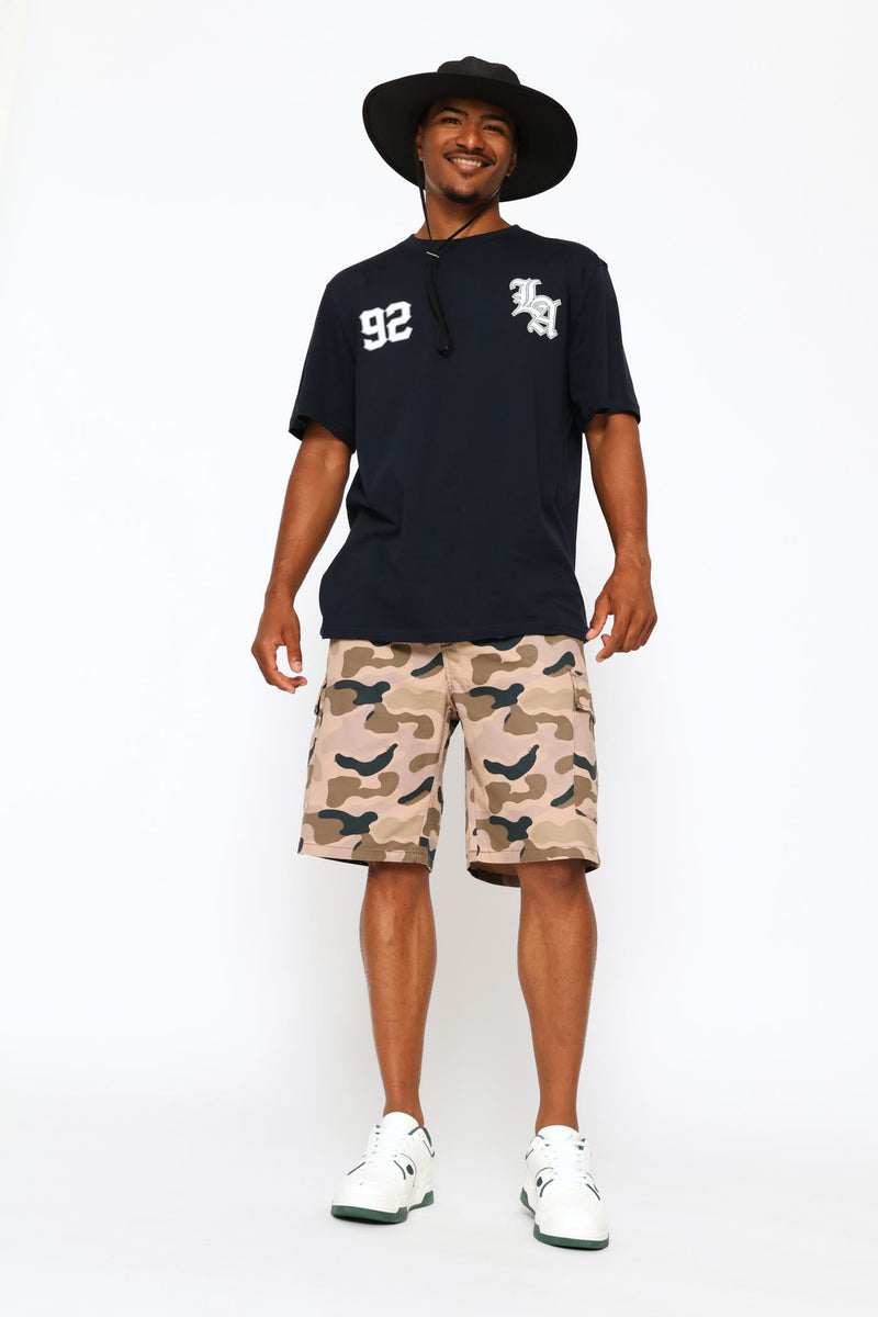 Camo Shorts - Brown