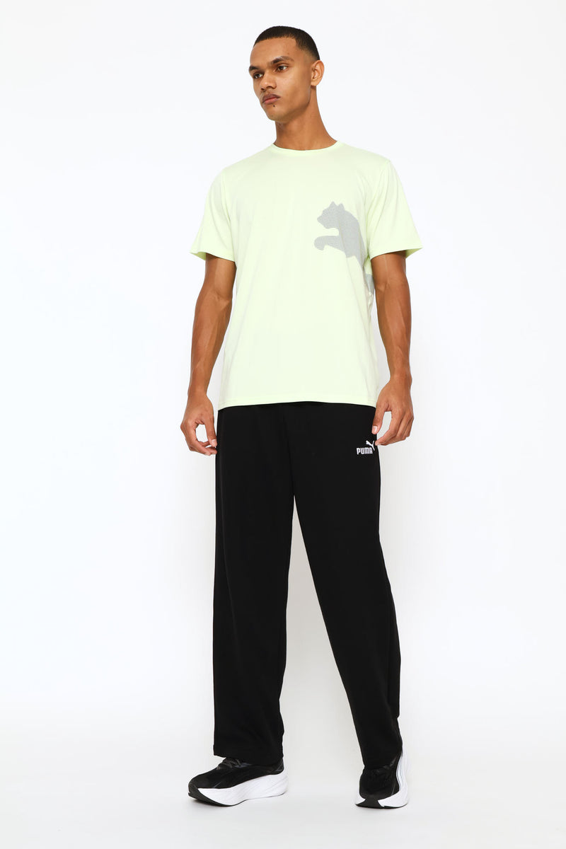 M Tad Big Logo Tee - Lime