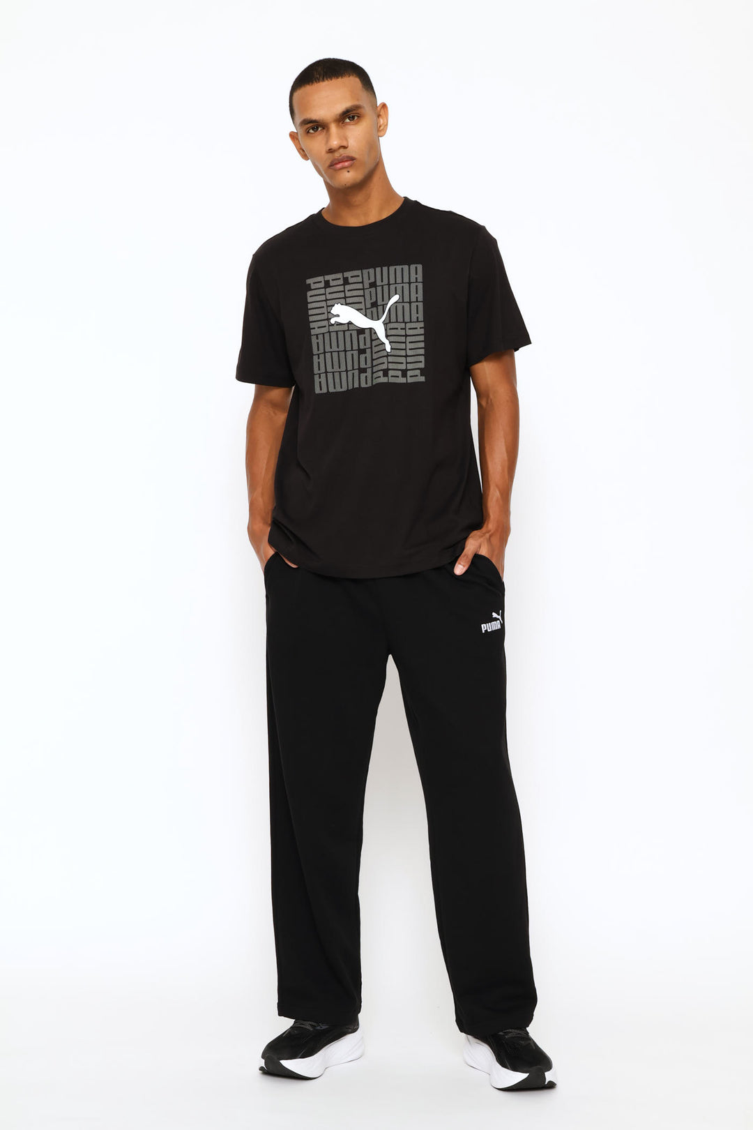 Graphic Box Tee - Black