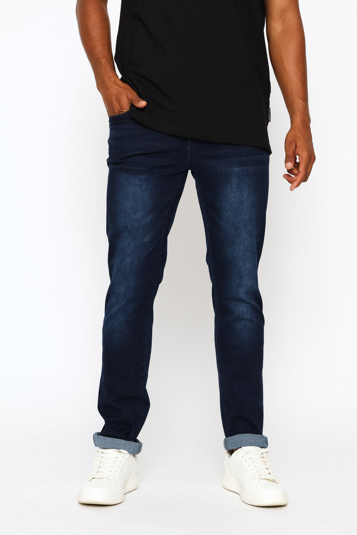 Brixton Slim Denim - Dark Indigo
