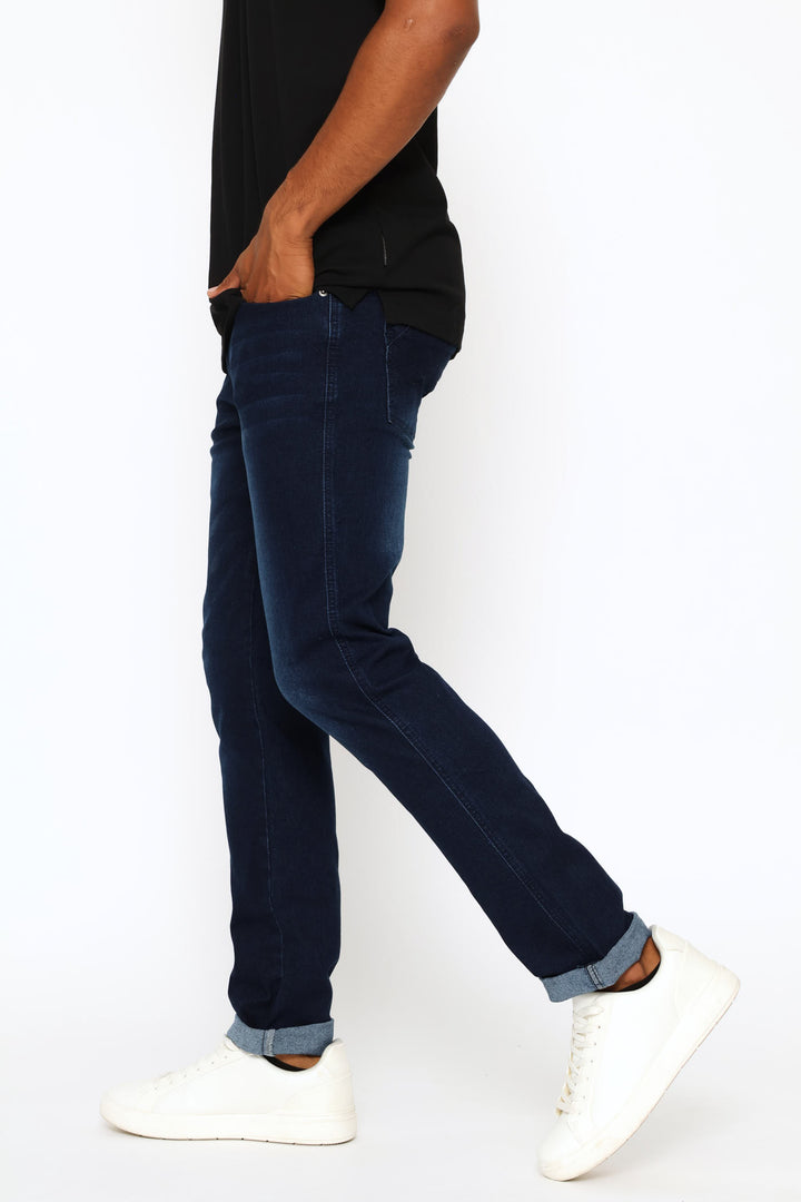 Brixton Slim Denim - Dark Indigo