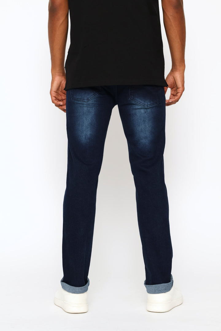 Brixton Slim Denim - Dark Indigo