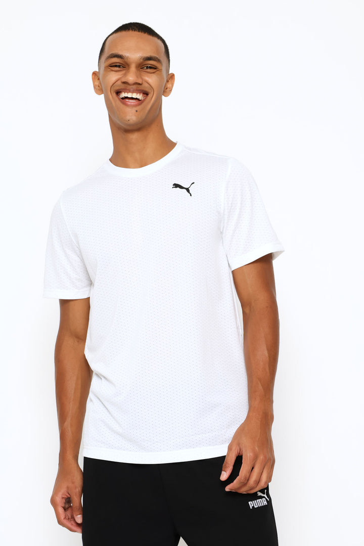Train Fav Blaster Tee - White
