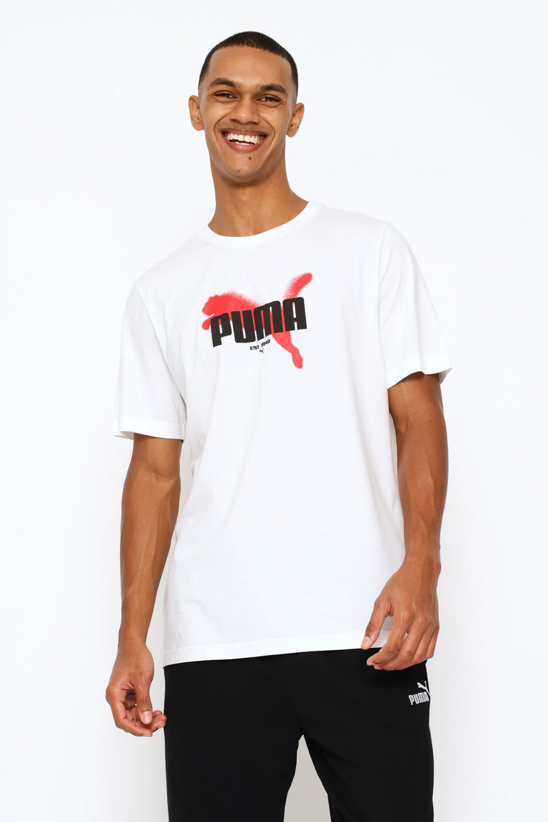 Graphics Tee - White