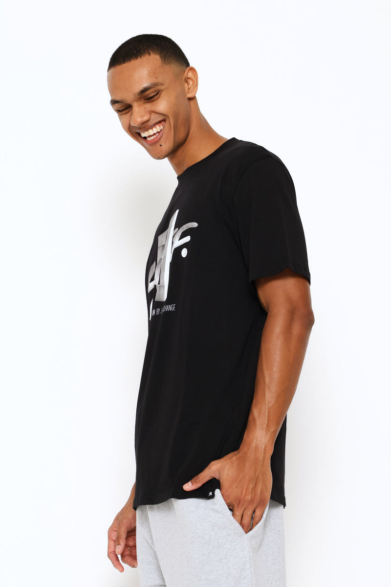 Swft Print Tee - Black