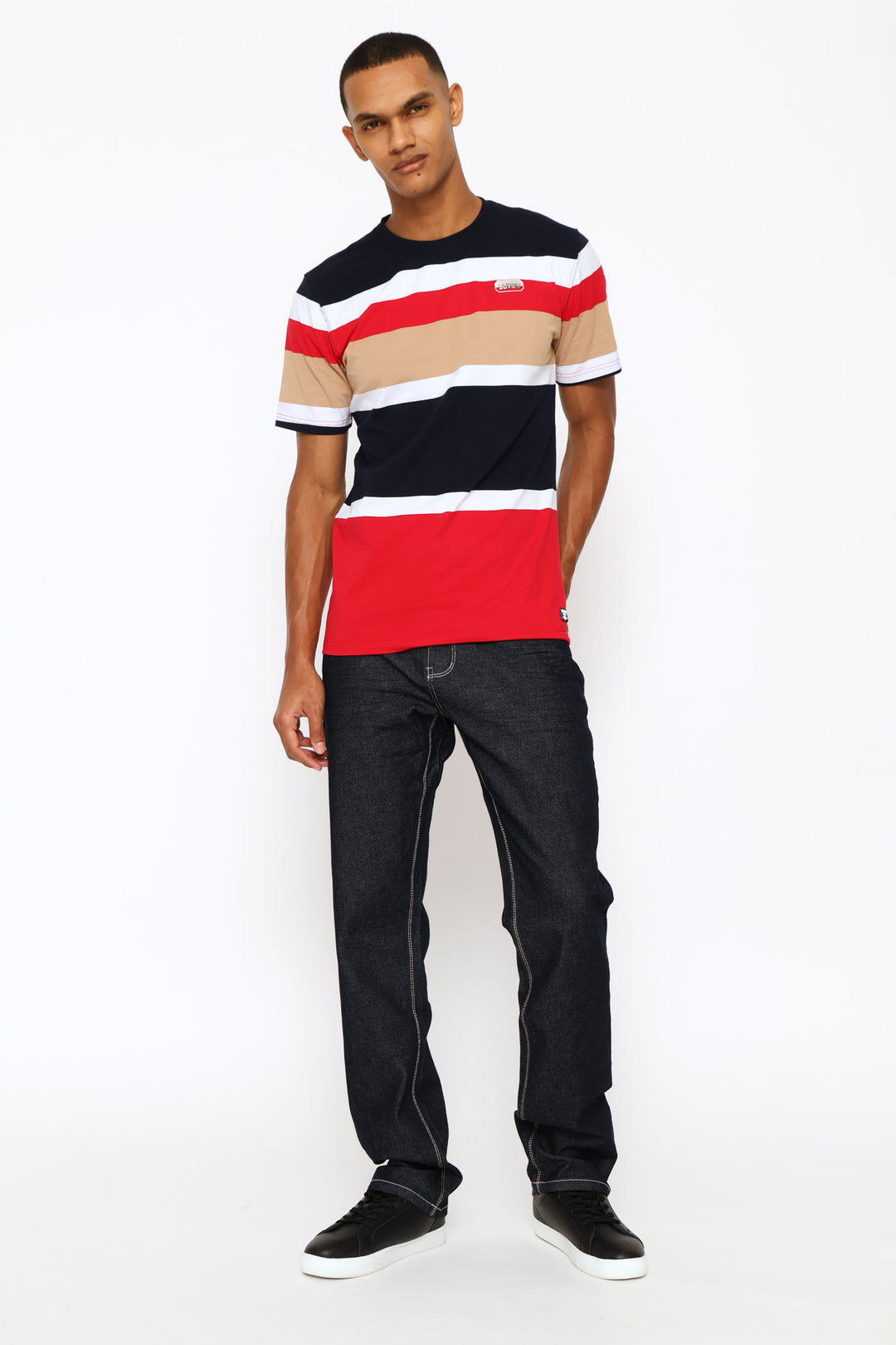 Charles Stripe Tee - Multi