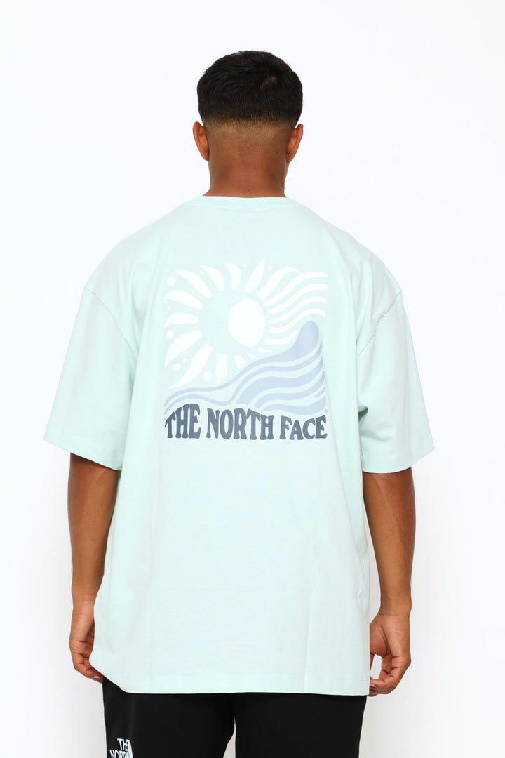 Sun Oversized Graphic Tee - Mint