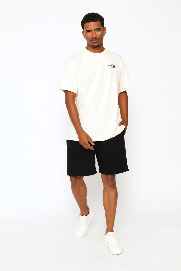 Retro Earth Relaxed Graphic Tee - Off White