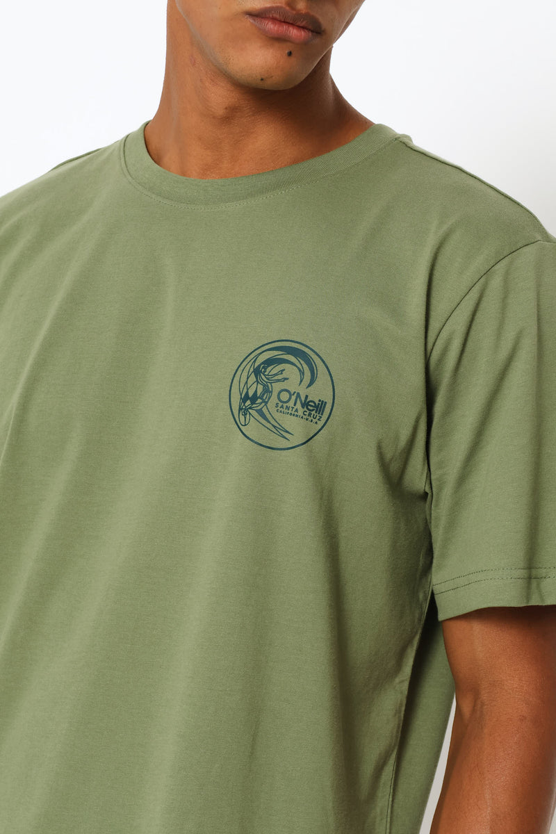 Circle Surfer Tee - Fatigue