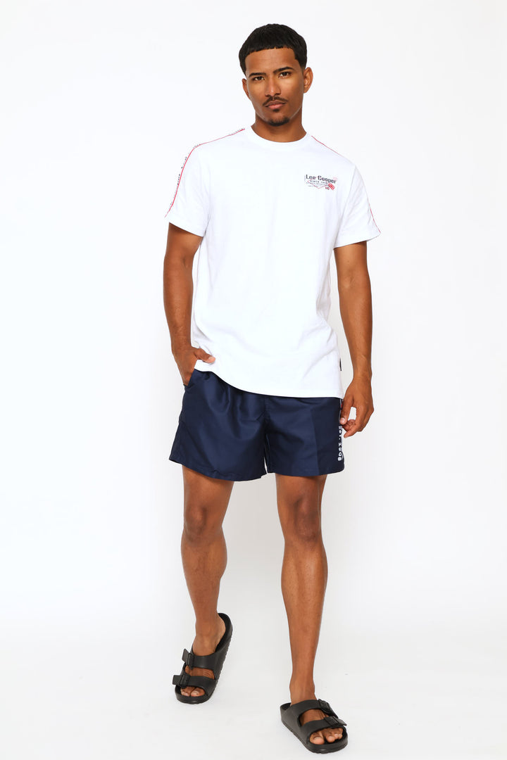 Side Lc Swim Shorts - Navy